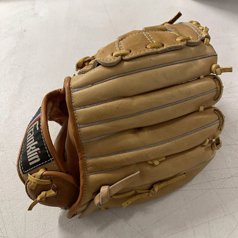 Vintage Franklin Baseball Glove Mens 11 Brown Leather Top Grain Steerhide